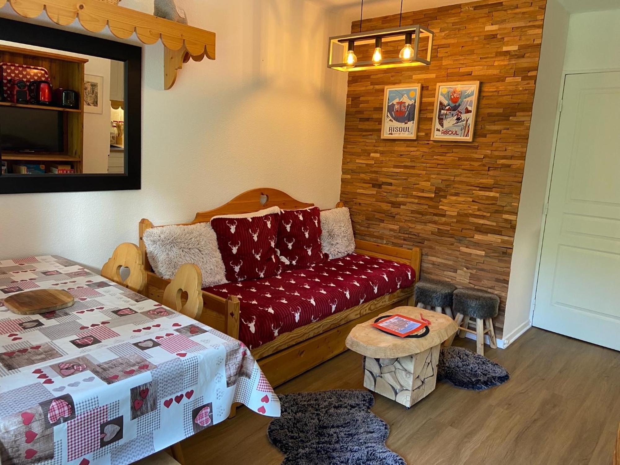 Pied Des Pistes, 2 Pieces, 6Pers, Piscine Et Sauna Risoul Exteriör bild