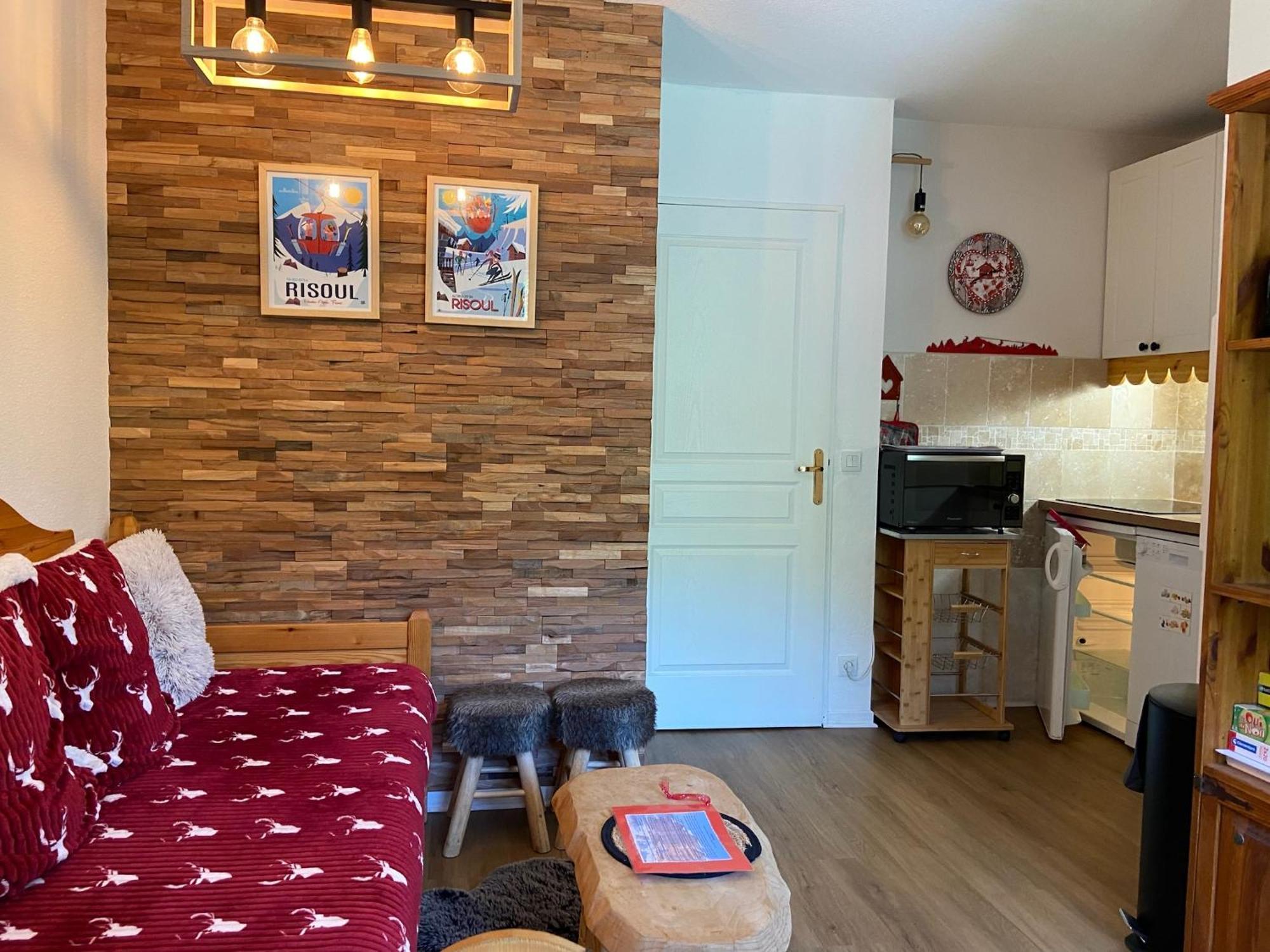 Pied Des Pistes, 2 Pieces, 6Pers, Piscine Et Sauna Risoul Exteriör bild